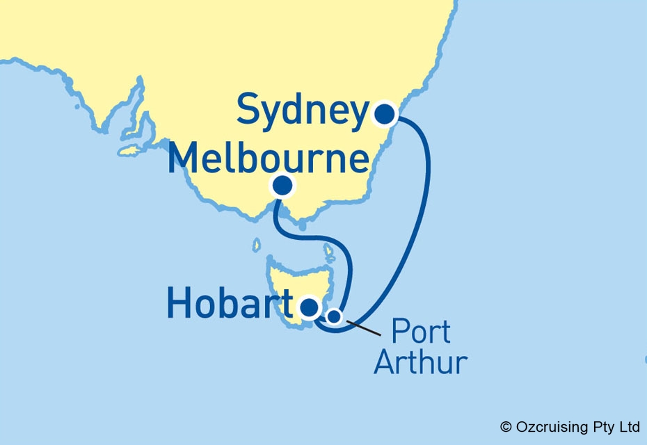 melbourne to sydney by cruise