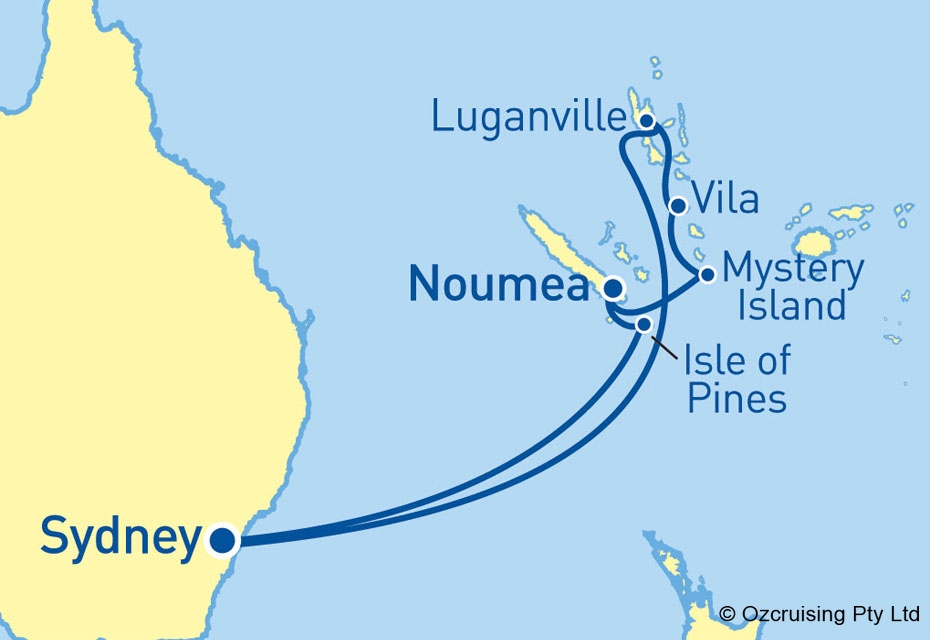 Carnival Spirit South Pacific - Cruises.com.au