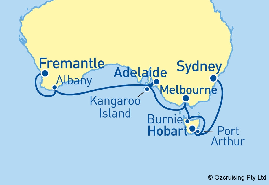 ms Maasdam Fremantle to Sydney - Ozcruising.com.au