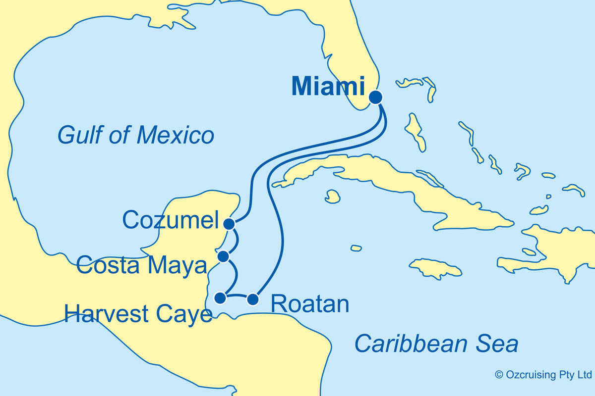 Norwegian Getaway Mexico and Belize - Ozcruising.com.au