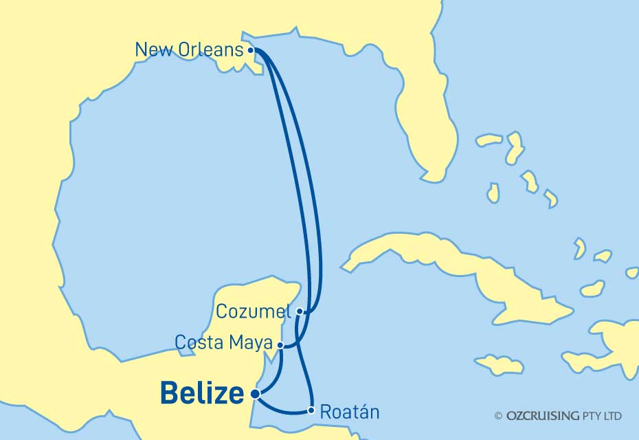 Norwegian Pearl Mexico, Honduras and Belize - Ozcruising.com.au