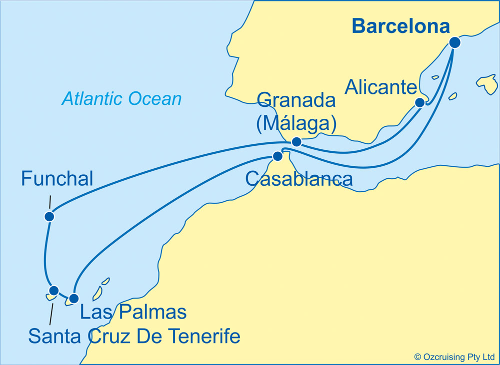 spain and morocco cruise