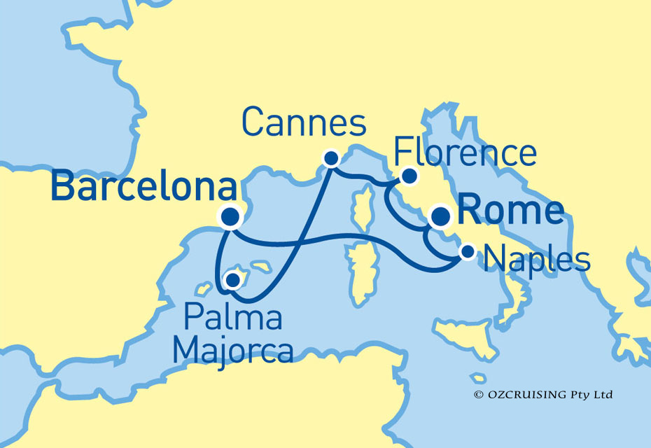 Norwegian Epic Italy and France - Cruises.com.au