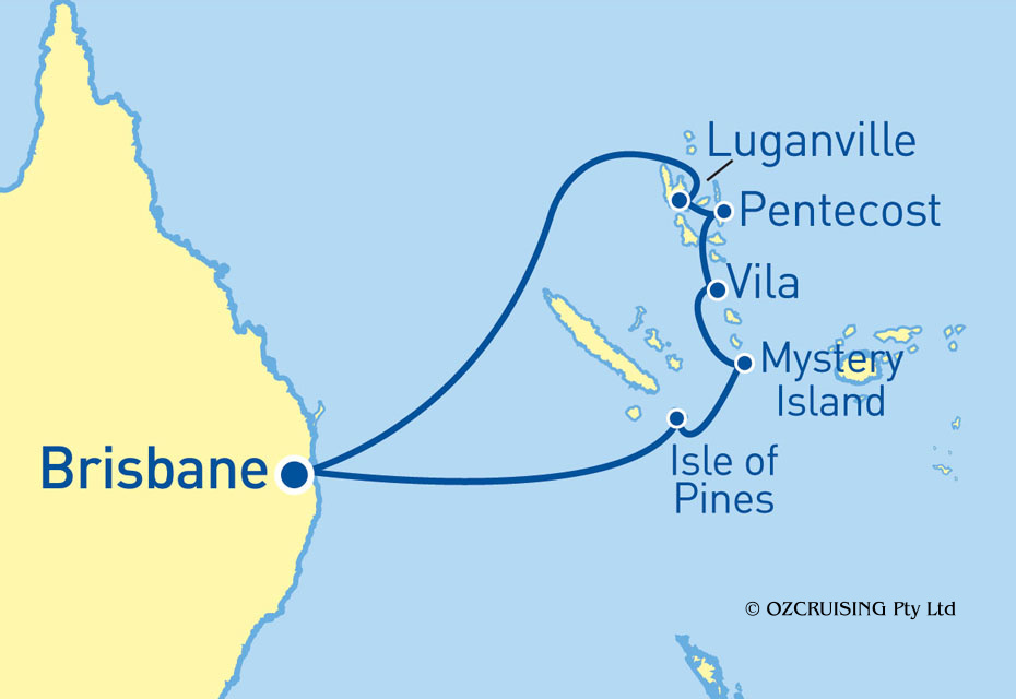 Pacific Aria South Pacific - Ozcruising.com.au