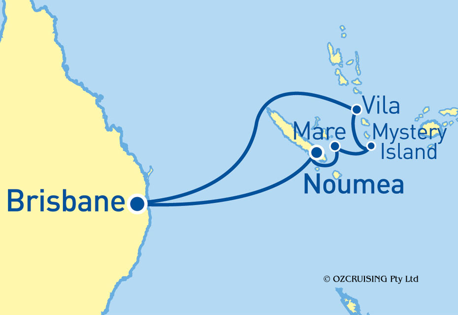 Pacific Aria South Pacific - Ozcruising.com.au