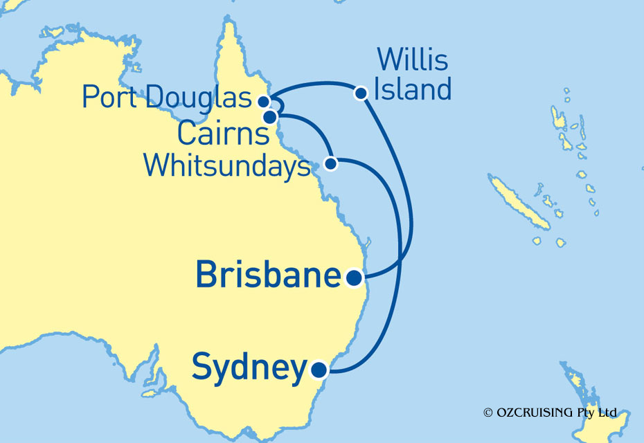 Sea Princess Brisbane to Sydney - Ozcruising.com.au