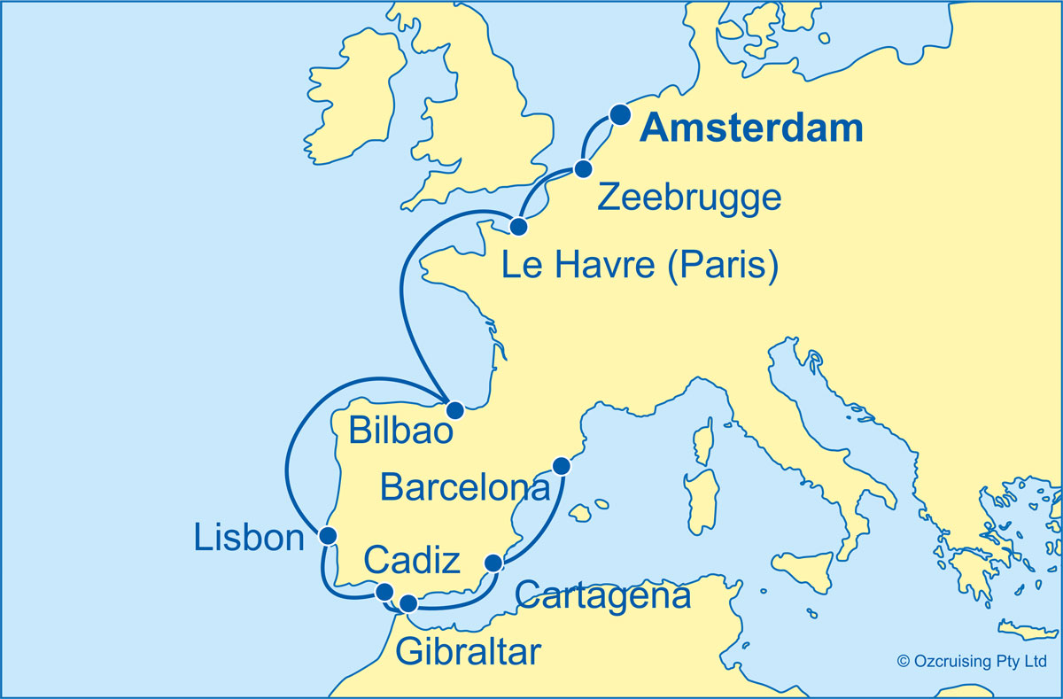 Celebrity Eclipse Portugal, Spain & France - Cruises.com.au