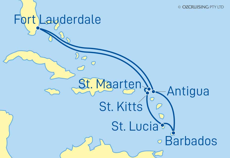 Celebrity Reflection Caribbean - Cruises.com.au