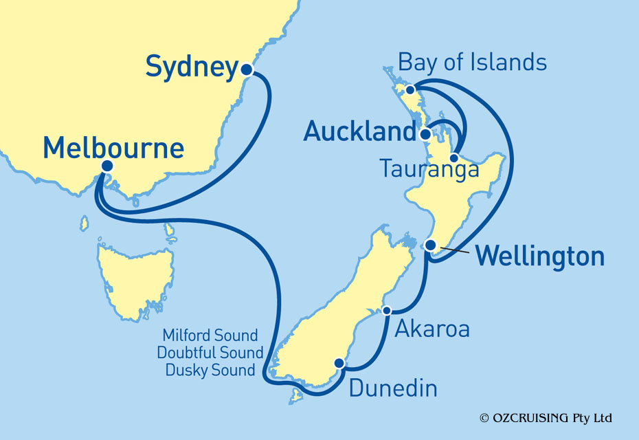 Celebrity Solstice Sydney to Auckland - Cruises.com.au