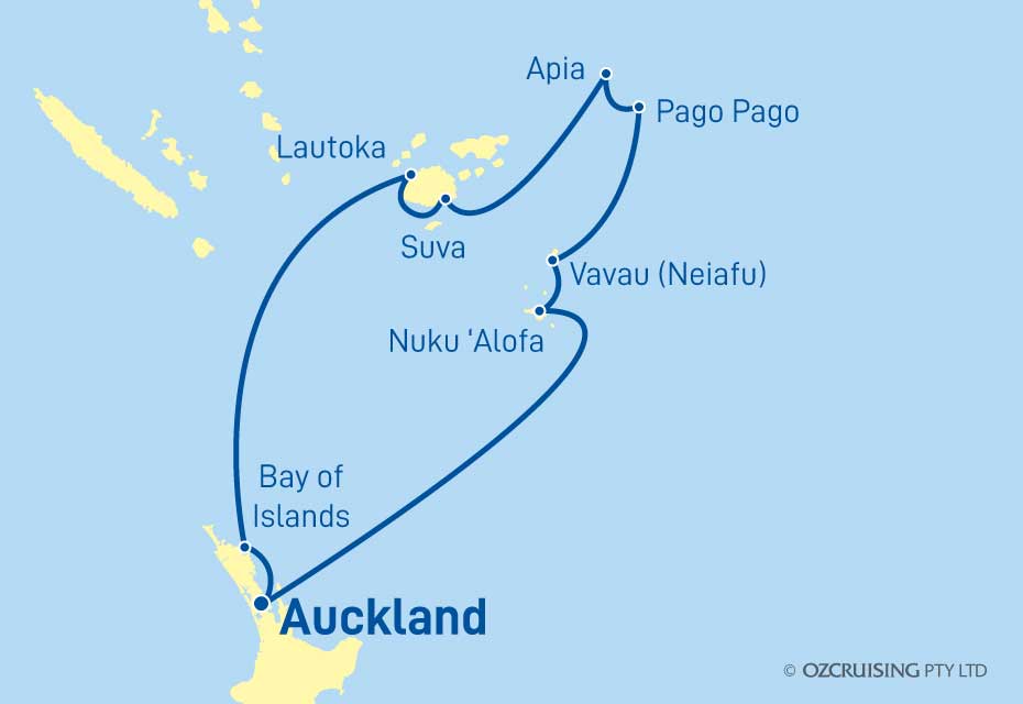 Celebrity Solstice South Pacific, Fiji and Tonga - Ozcruising.com.au