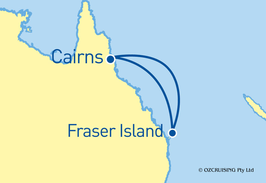 Pacific Eden Fraser Island - Cruises.com.au