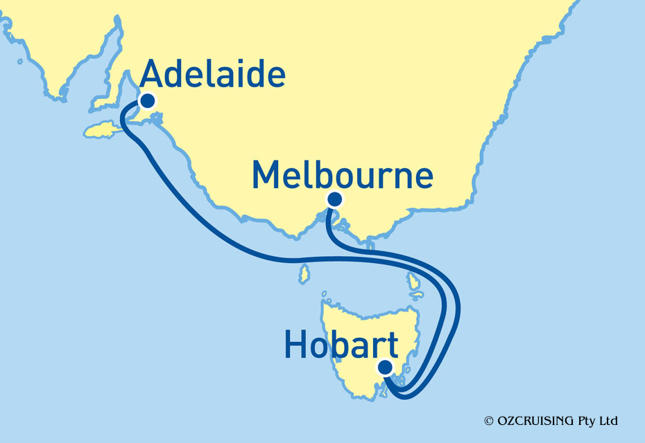 Queen Elizabeth Adelaide to Melbourne - Ozcruising.com.au