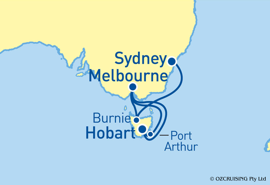 Queen Elizabeth Sydney to Melbourne - Ozcruising.com.au