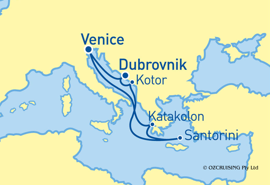 Rhapsody Of The Seas Croatia, Montenegro & Greece - Ozcruising.com.au