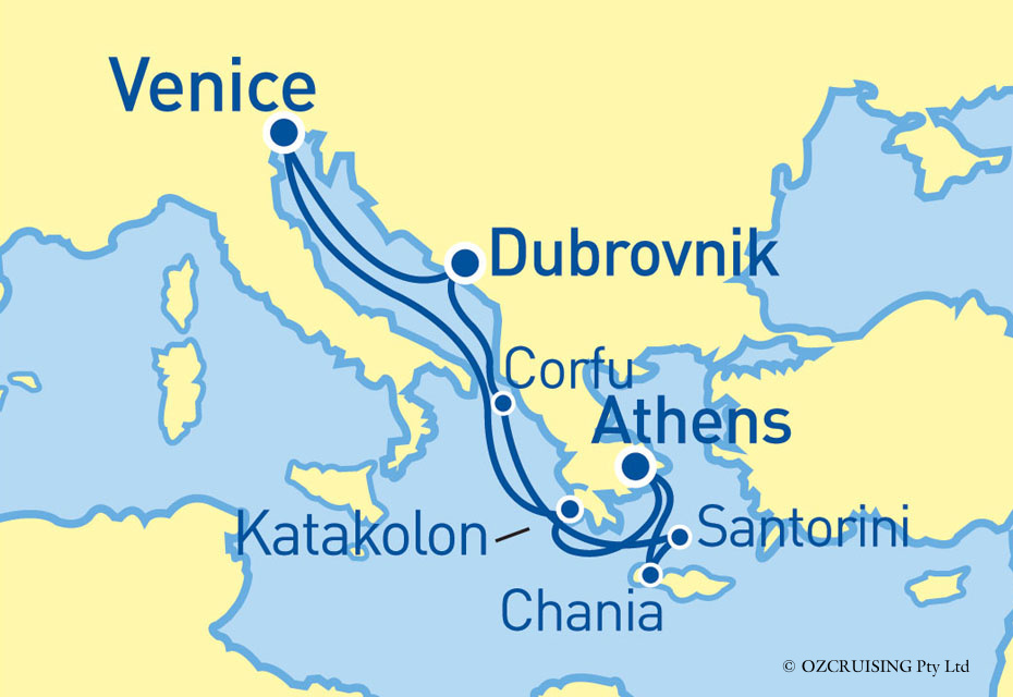 Rhapsody Of The Seas Greece & Croatia - Cruises.com.au