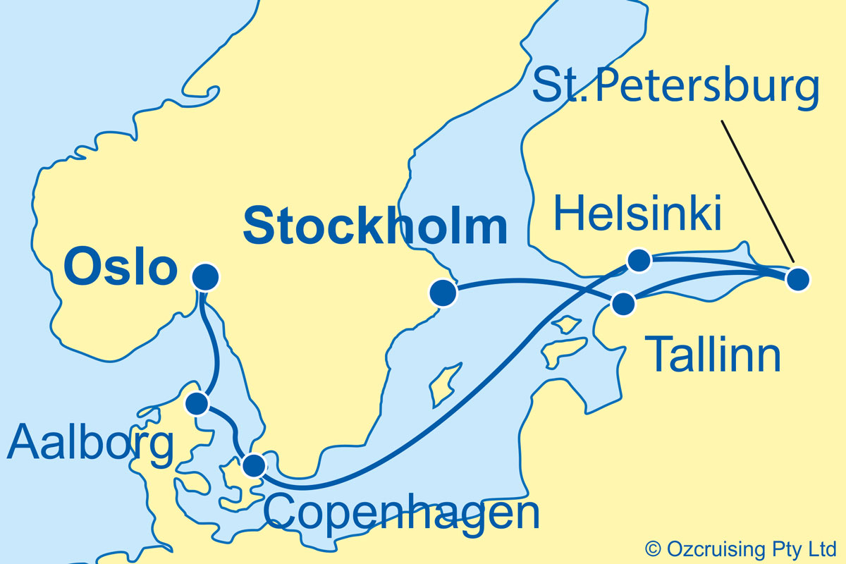 Azamara Journey Stockholm to Oslo - Ozcruising.com.au