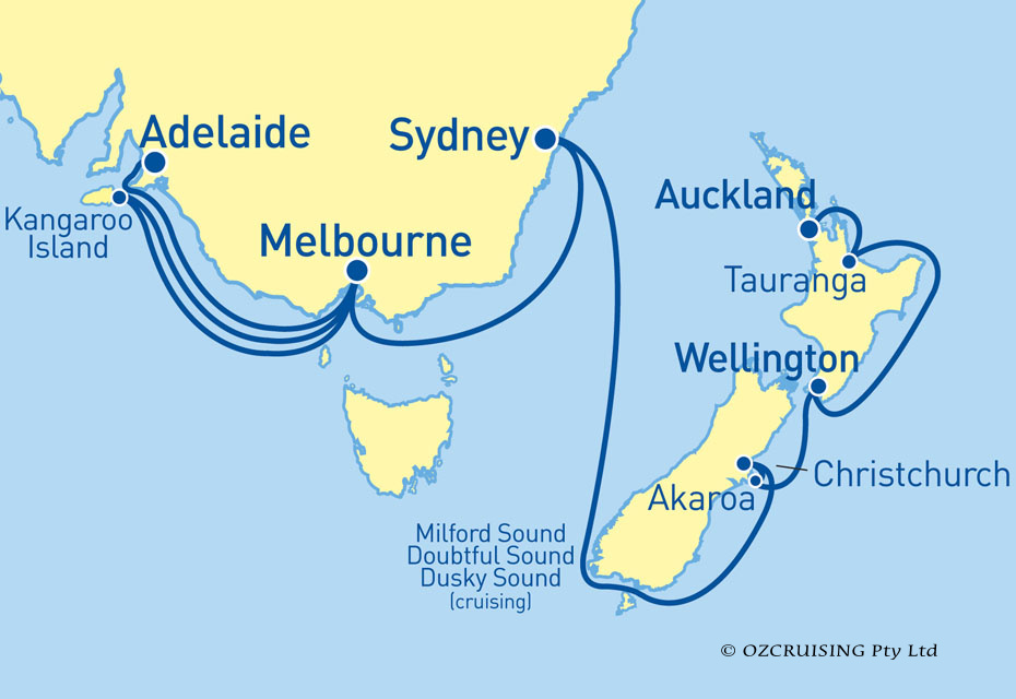 Queen Mary 2 Adelaide to Auckland - Cruises.com.au