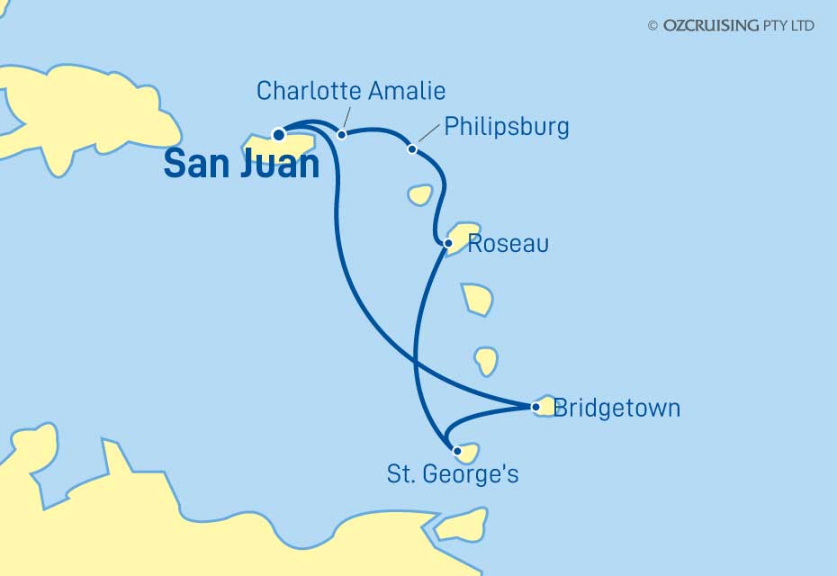 Jewel Of The Seas Caribbean - Ozcruising.com.au