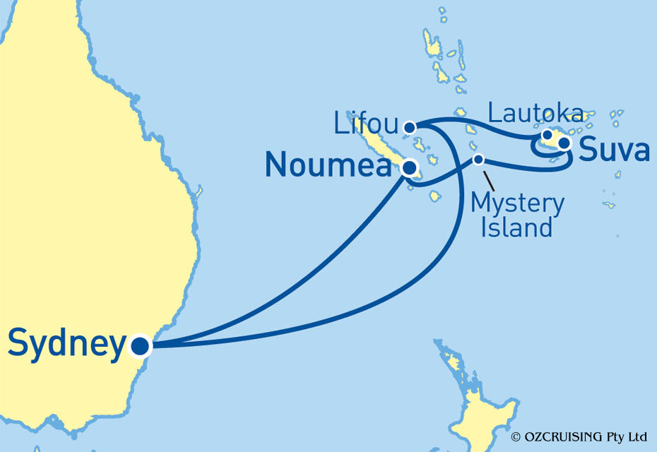 Majestic Princess South Pacific and Fiji - Cruises.com.au