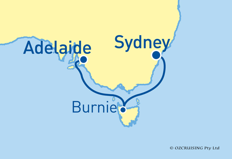 Pacific Eden Adelaide to Sydney - Cruises.com.au