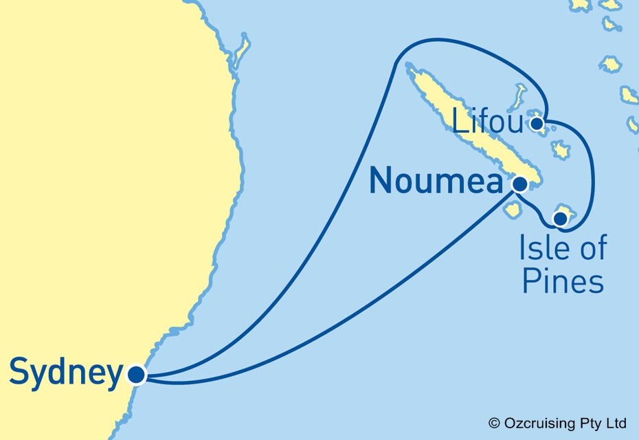 Pacific Explorer South Pacific - Cruises.com.au