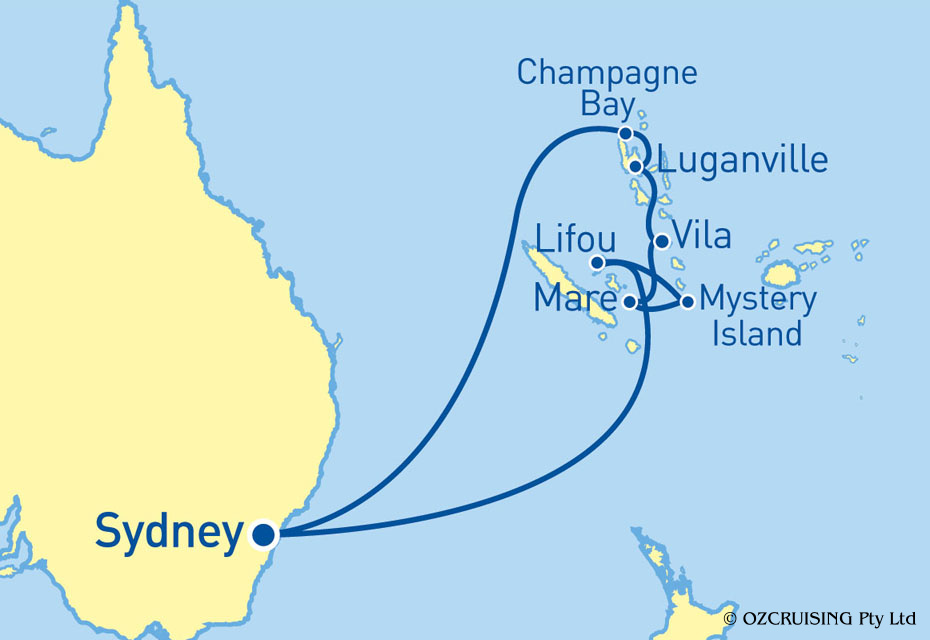 Sea Princess South Pacific - Ozcruising.com.au