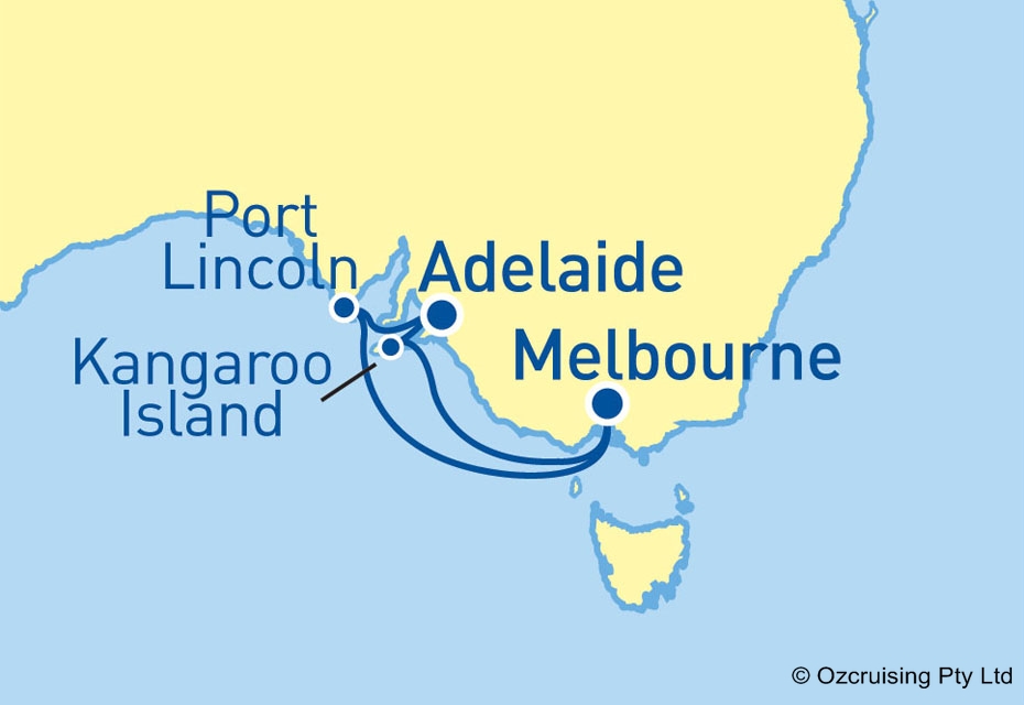 Pacific Jewel Southern Australia - Cruises.com.au