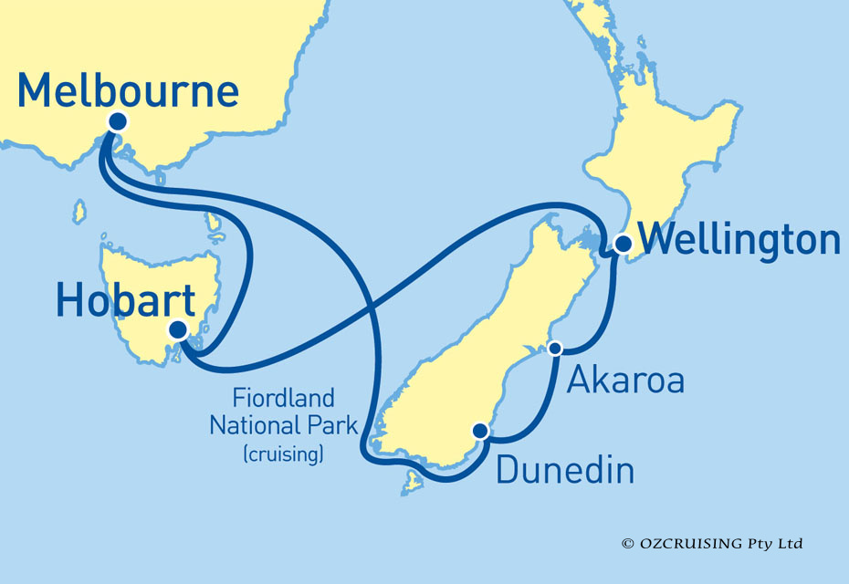 Pacific Jewel New Zealand - Cruises.com.au