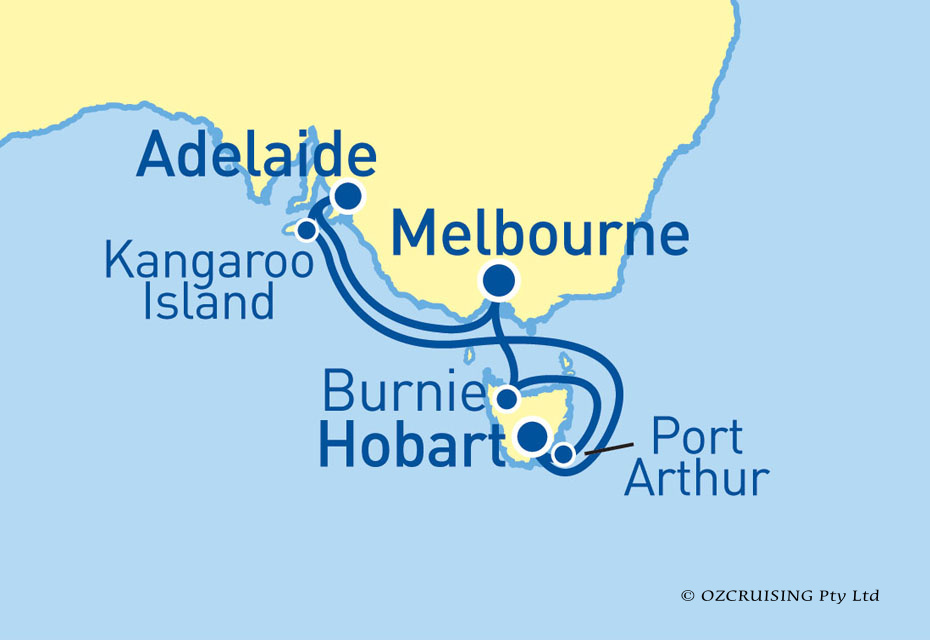 Pacific Jewel Southern Australia - Cruises.com.au