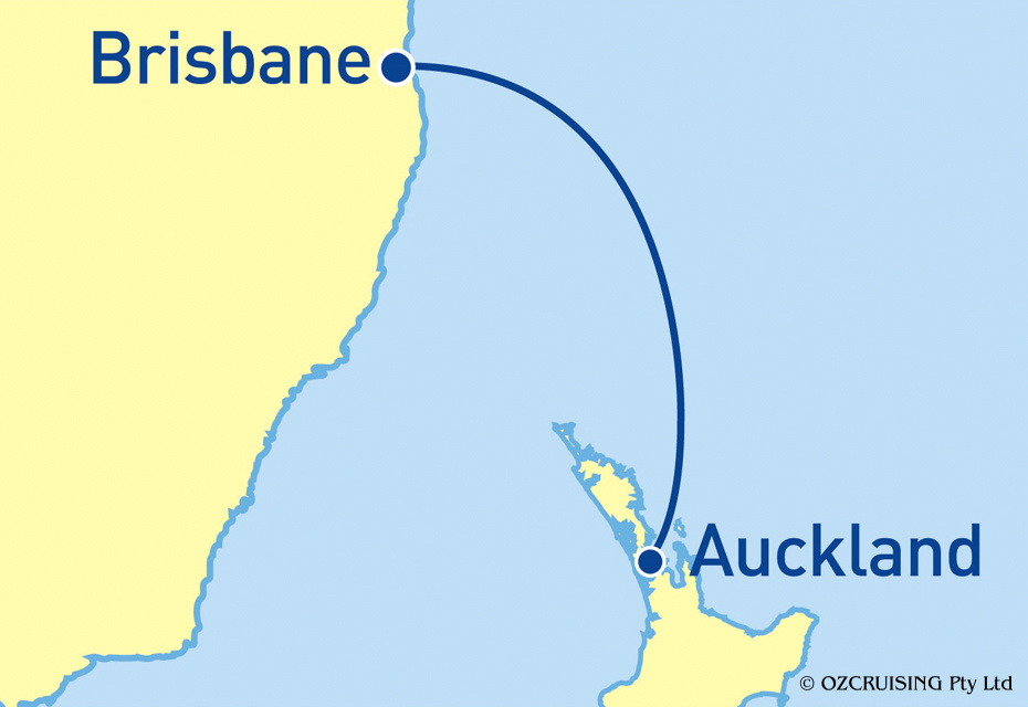Pacific Jewel Auckland to Brisbane - Ozcruising.com.au