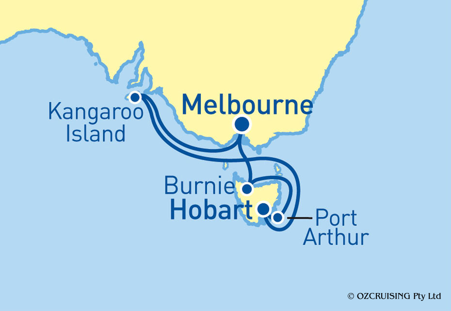Pacific Jewel Tasmania & Kangaroo Island - Cruises.com.au