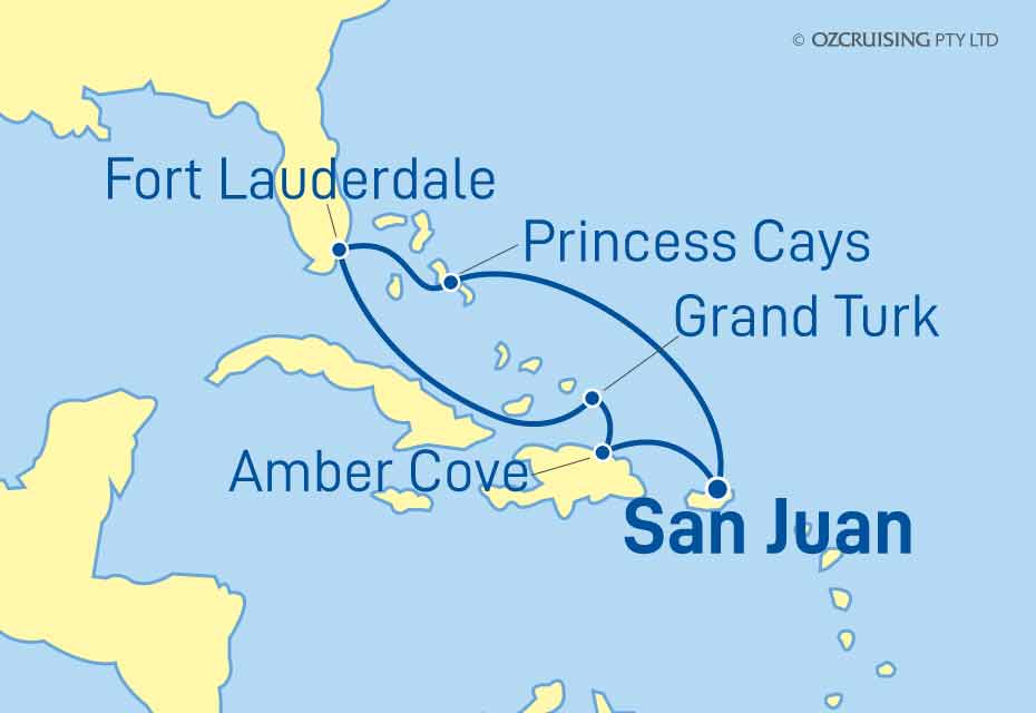 Royal Princess Caribbean - Ozcruising.com.au