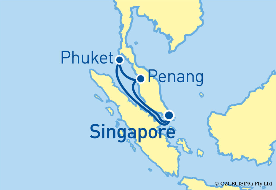 Voyager Of The Seas Malaysia and Thailand - Ozcruising.com.au