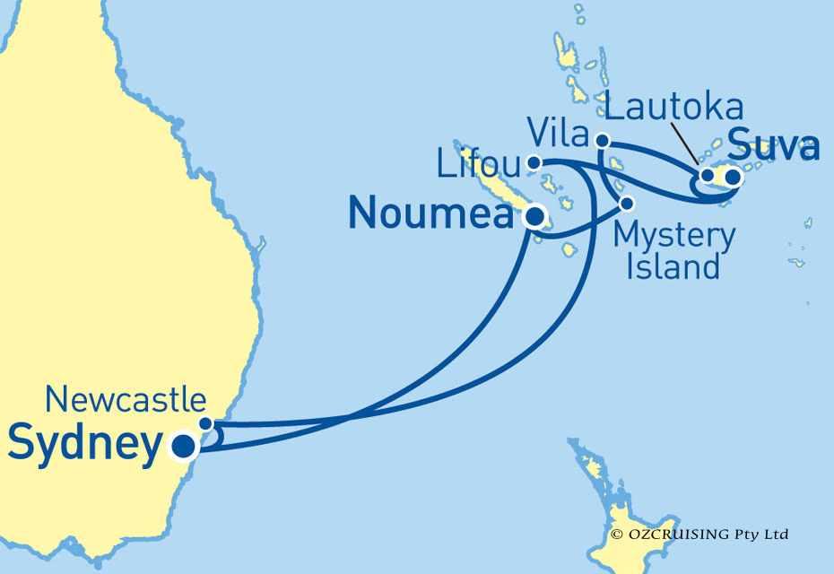 Explorer Of The Seas Fiji and South Pacific - Cruises.com.au
