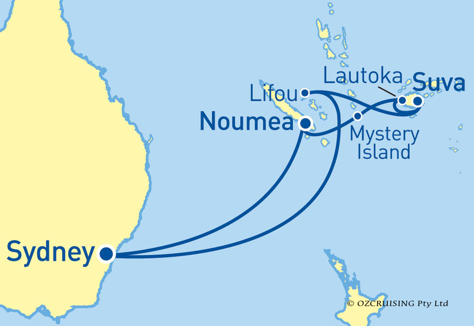 Explorer Of The Seas Fiji and South Pacific - Cruises.com.au