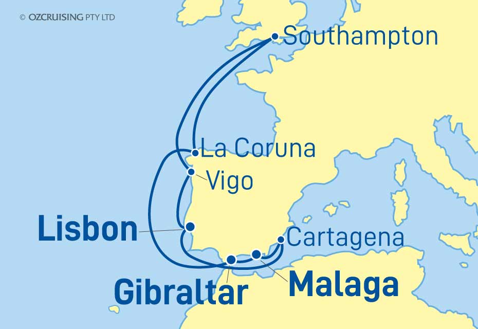 Ventura Spain & Portugal - Cruises.com.au