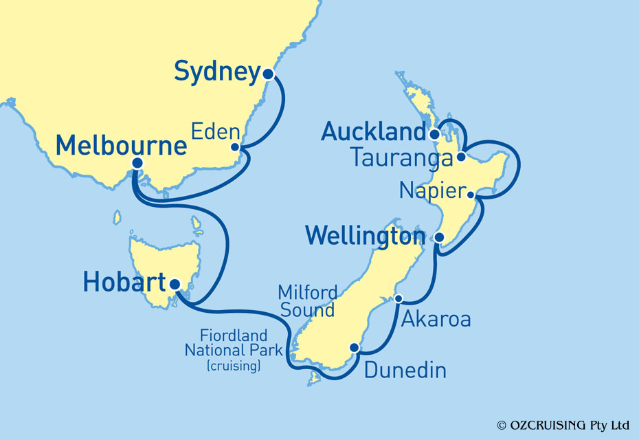ms Noordam New Zealand - Cruises.com.au
