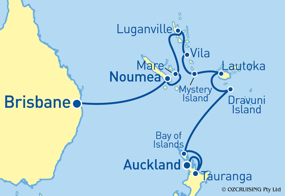 ms Maasdam Brisbane to Auckland - Ozcruising.com.au
