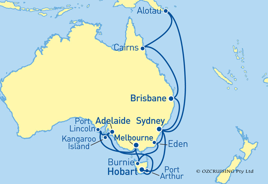 ms Noordam Sth East Australia QLD and PNG - Cruises.com.au