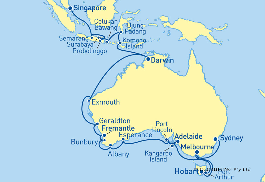 ms Maasdam Sydney to Singapore - Cruises.com.au