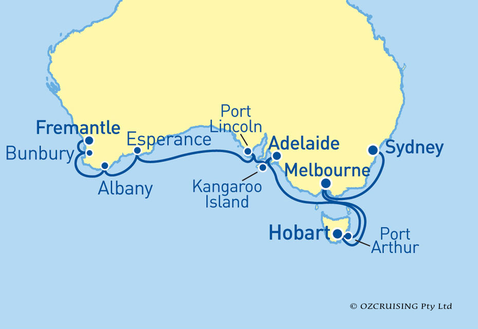 ms Maasdam Sydney to Fremantle - Ozcruising.com.au