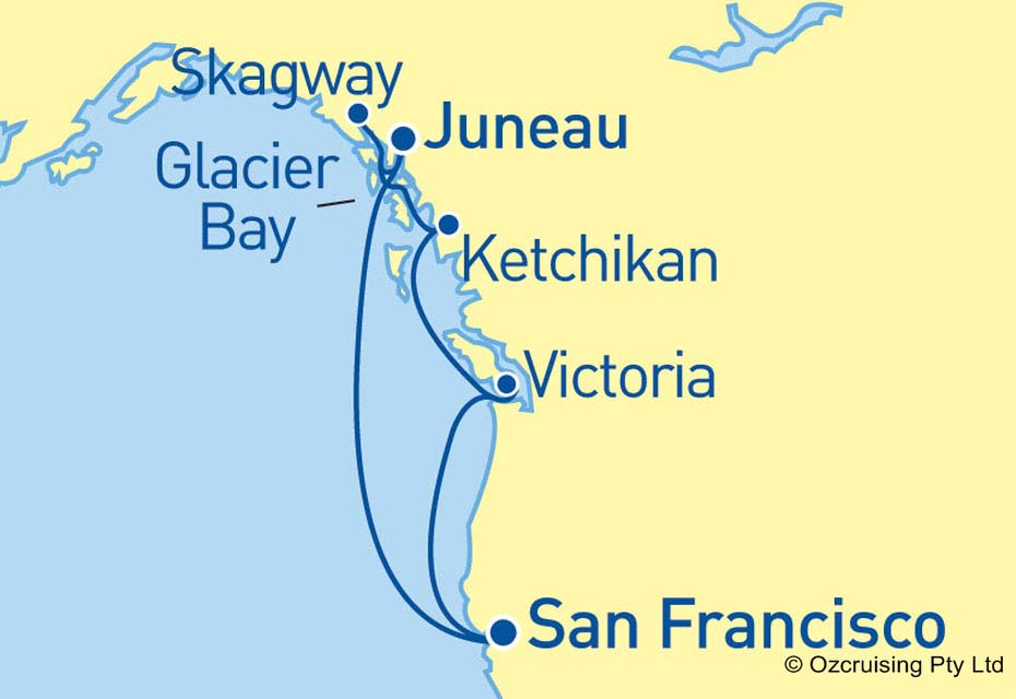 Star Princess Alaska - Glacier Bay - Cruises.com.au