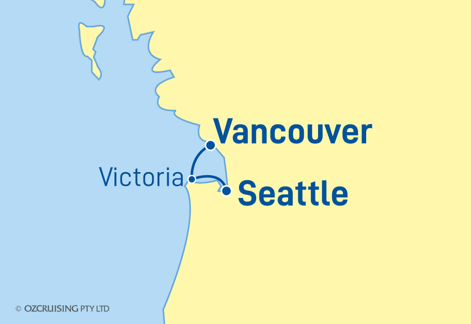 ms Eurodam Seattle to Vancouver - Ozcruising.com.au
