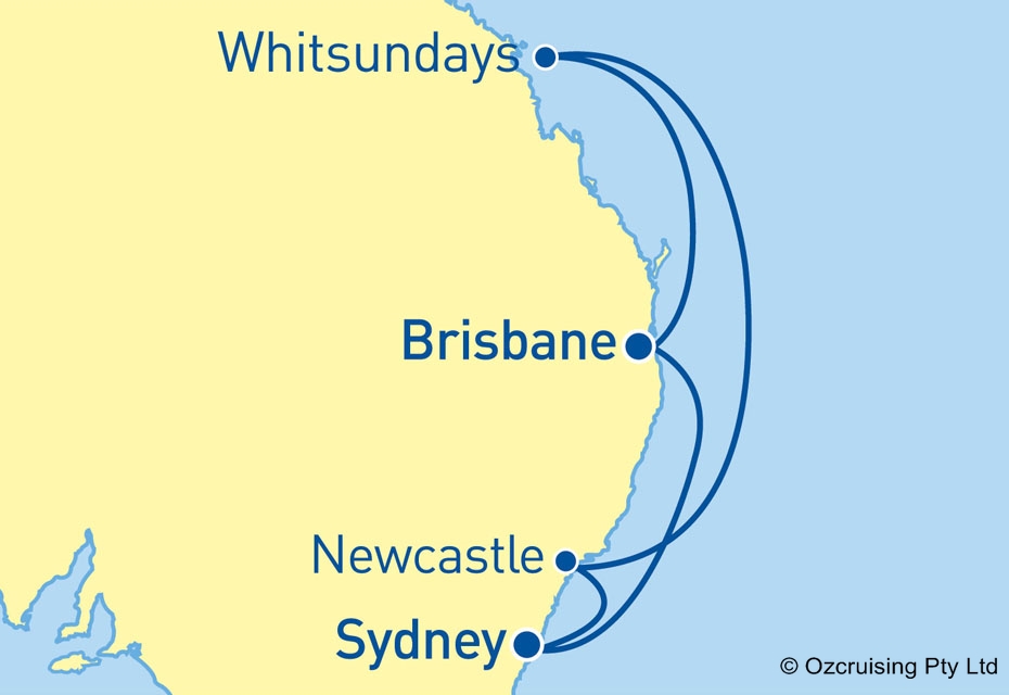 Radiance Of The Seas Queensland - Cruises.com.au
