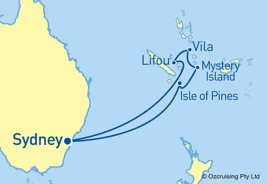 Serenade Of The Seas South Pacific - Ozcruising.com.au