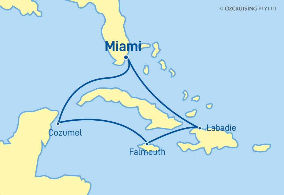 haiti jamaica mexico cruise