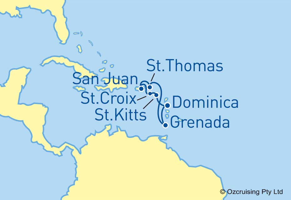 Island Princess Pacific Coastal - Ozcruising.com.au