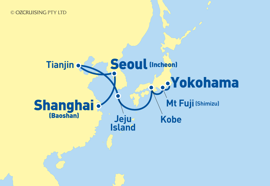 Celebrity Millennium Shanghai to Tokyo - Cruises.com.au