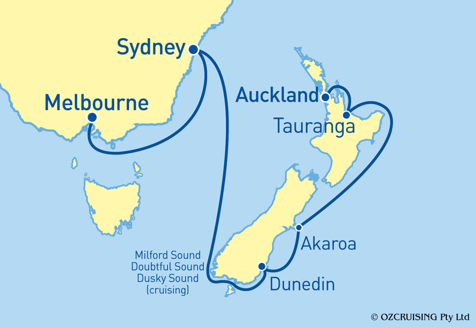 Celebrity Solstice Melbourne to Auckland - Cruises.com.au