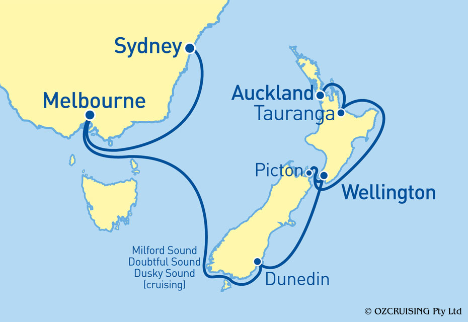 Celebrity Solstice Sydney to Auckland - Cruises.com.au